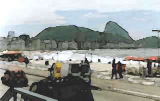 Copacabana Beach - follow link to All Things Brazilian!